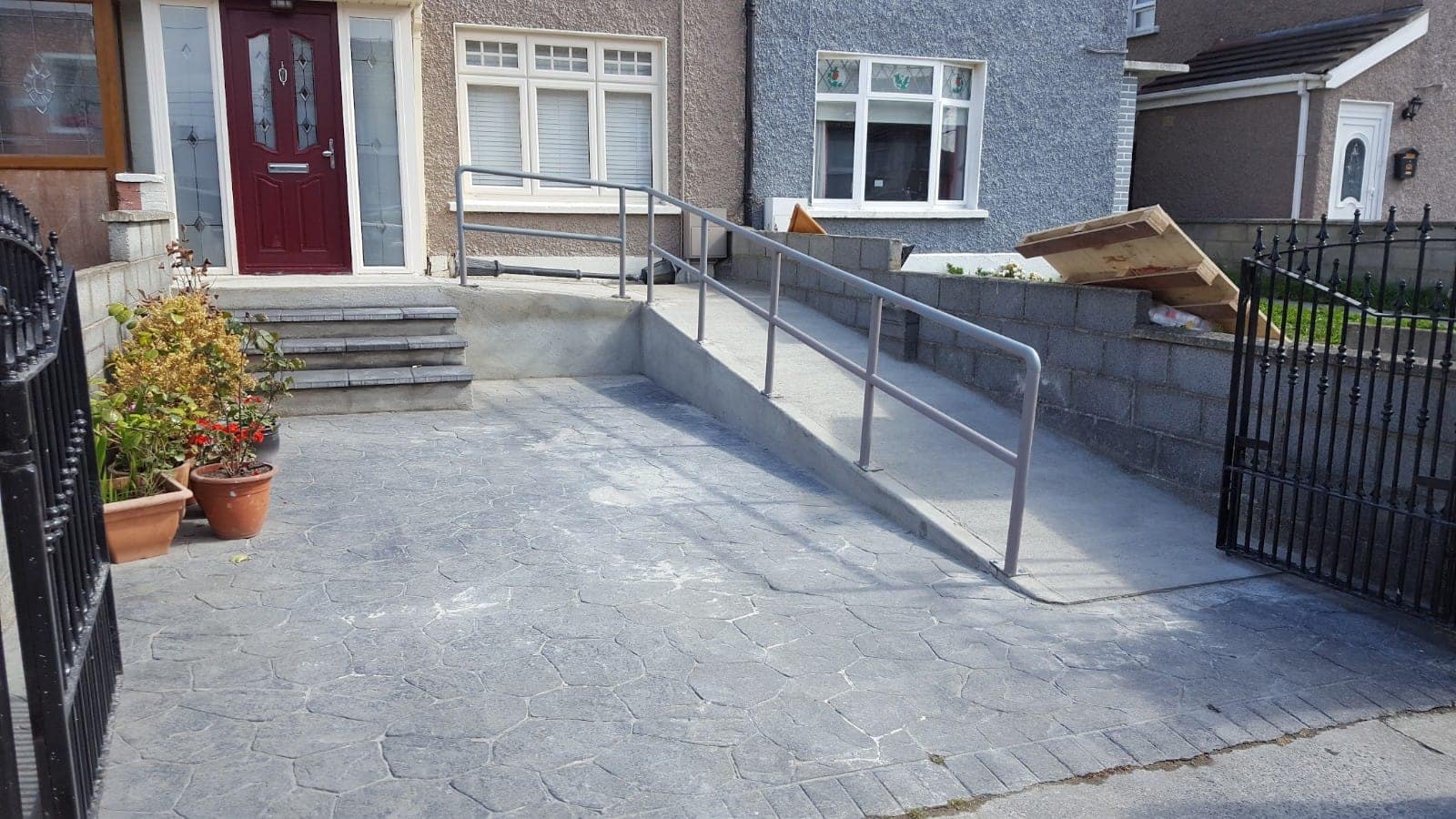 Churchtown steel engineering steel railing