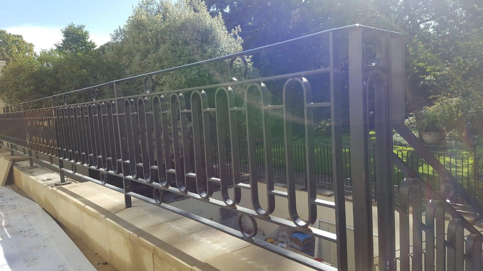 Churchtown steel engineering steel railing