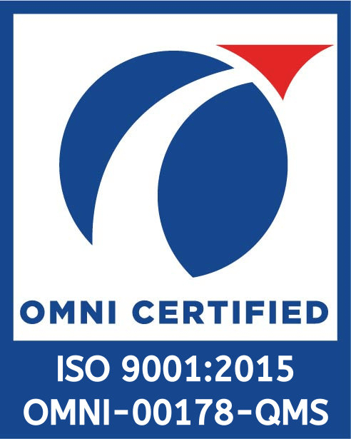 Omni certified ISO 9001:2015