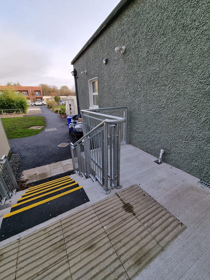 Churchtown steel engineering steel handrail