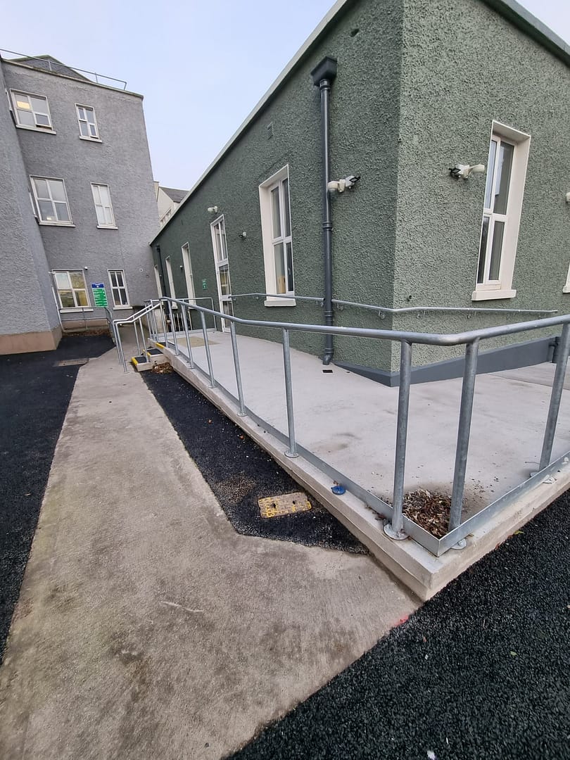 Churchtown steel engineering steel handrail